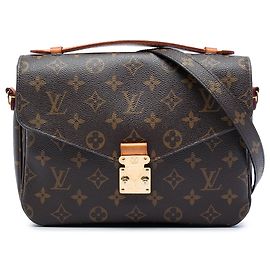 Louis Vuitton Marrone Monogram Pochette Metis