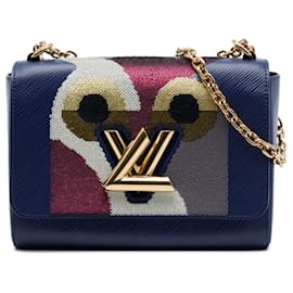 Louis Vuitton Blue Epi Owl Twist MM