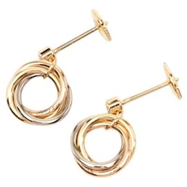 Orecchini Trinity in oro 18K e diamante Cartier