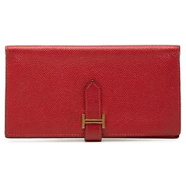 Portafoglio lungo Hermès Bearn Soufflé
