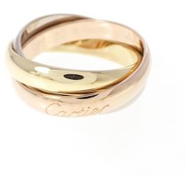 Cartier Trinity Ring Rosa Weiß Gelb