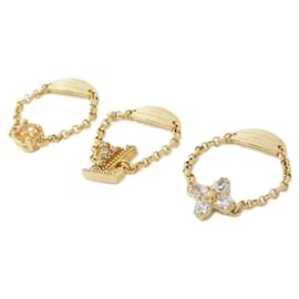 Louis Vuitton Gold Band Ring Set