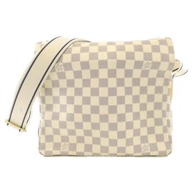 Borsa a tracolla Louis Vuitton Damier Azur Naviglio