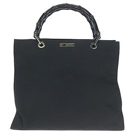Borsa Tote Gucci Bamboo Nylon