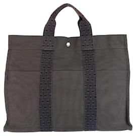 Hermès Hermes Herline MM Tote Tasche Grau