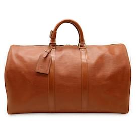 Borsa Boston Louis Vuitton Epi Leather Keepall 50