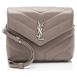Saint Laurent Matelasse Calfskin Monogram LouLou Toy Crossbody