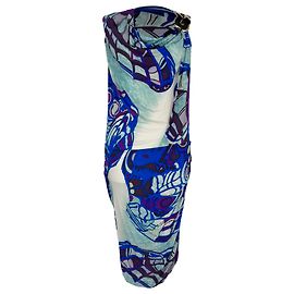 Vestido midi estampado Emilio Pucci en viscosa multicolor