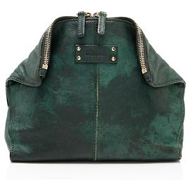 Beauty case in pelle di vitello Alexander McQueen De Manta