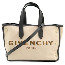 Givenchy Bond Logo Canvas Leder Tote Bag