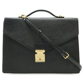 Bolso Business de piel Epi Louis Vuitton