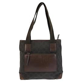 Borsa Tote Gucci in tela GG marrone e pelle