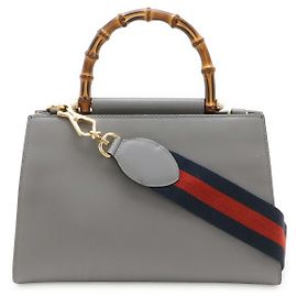 Gucci Bamboo Leder Handtasche 2WAY