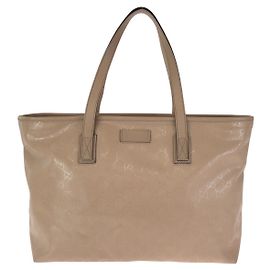 Bolso tote de PVC con estampado GG Gucci