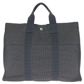 Hermès Bolso Tote Hermes Herline MM Gris