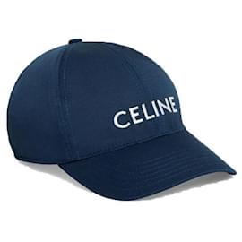 Cappellino da baseball con logo ricamato Navy - Céline