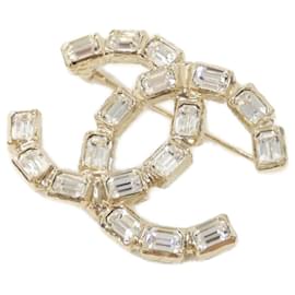 Spilla Chanel Oro e Cristallo