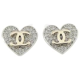 Orecchini Chanel ABH084 Gold Crystal Stud