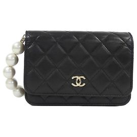 Chanel AP1839 Black Chain Shoulder Wallet