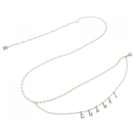 Chanel Gürtel White Standard