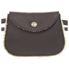Hermès Marsupio Hermes Neige in taurillon Clemence e mouton