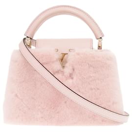 Borsa Louis Vuitton Capucines Mini IC Mink Pink