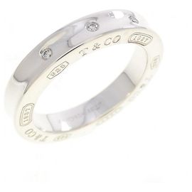 Anello a fascia sottile Tiffany & Co. 1837