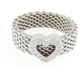 Anel Somerset Heart Band da Tiffany & Co.