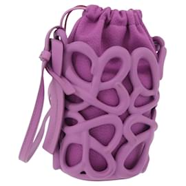 Borsa Loewe Anagram Inflated in tela e silicone