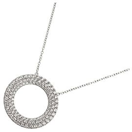 Collana Metro a 3 file di cerchi con diamanti Tiffany & Co.