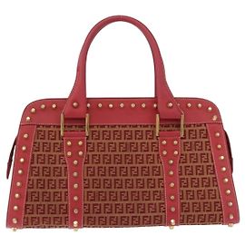 Fendi Studded Handle canvas
