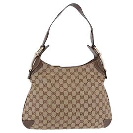 Gucci Horsebit Hobo GG Canvas