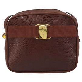 Fotocamera in pelle Salvatore Ferragamo Vara Bow