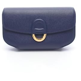 Hermès Clutch Hermes Cherche Midi Blue Saphir