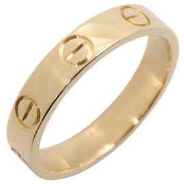 Anello Mini Love di Cartier in oro giallo 18K