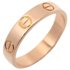 Anello Cartier Mini Love in oro rosa 18K