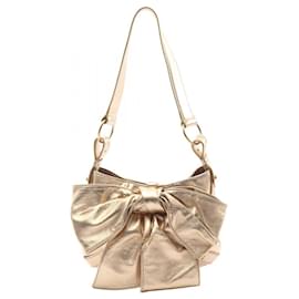 Yves Saint Laurent Rive Gauche Sac Bow Ribbon Shoulder Bag