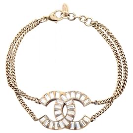 Pulsera de Charms Chanel Coco Mark de Doble Hilera