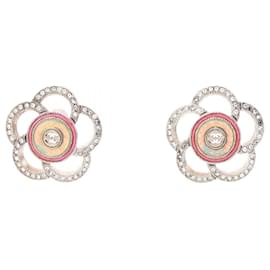 Orecchini Chanel Camellia Coco Mark