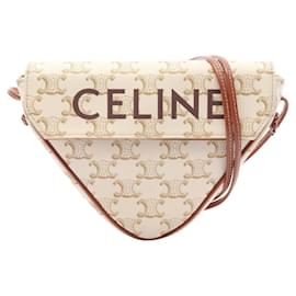 Mini borsa a tracolla Celine Triomphe Triangle - Céline