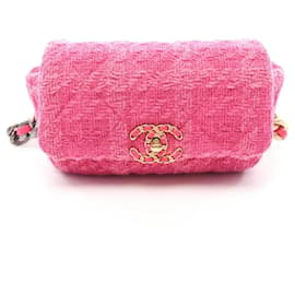 Chanel CHANEL19 Matelassé Combination Hardware Waist Bag
