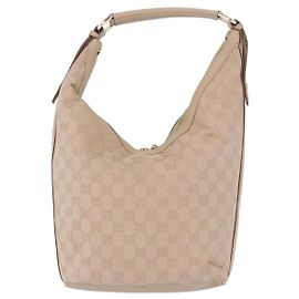 Gucci Zip Hobo Canvas