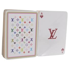 Cartes à jouer LOUIS VUITTON Multicolor Black White LV Auth 194633M