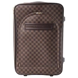 Borsa da viaggio Louis Vuitton Pegase 60 Damier Ebene marrone N23255