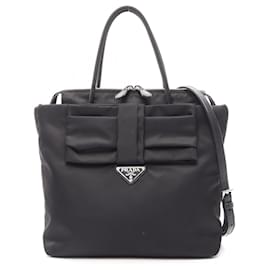 Borsa a mano 2-Way TESSUTO FIOCCO Prada