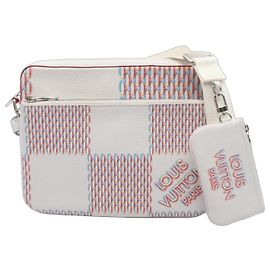Louis Vuitton Trio Messenger Damier Giant Spray Schultertasche