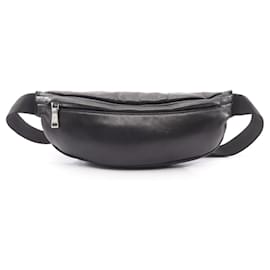 Borsa a tracolla Prada Triangle in pelle nera