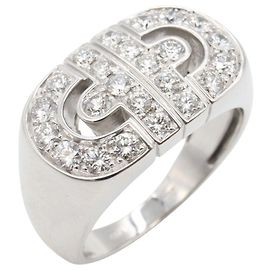 Bulgari Anello Parentesi con diamante