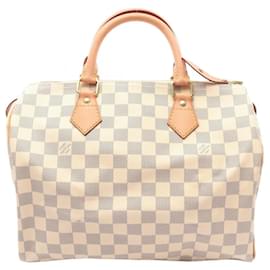 Borsa Louis Vuitton Speedy 30 Damier Azur