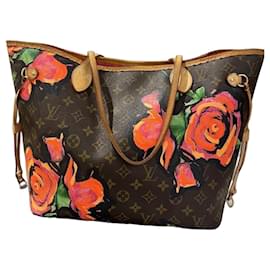 Borsa Louis Vuitton Neverfull MM Stephen Sprouse